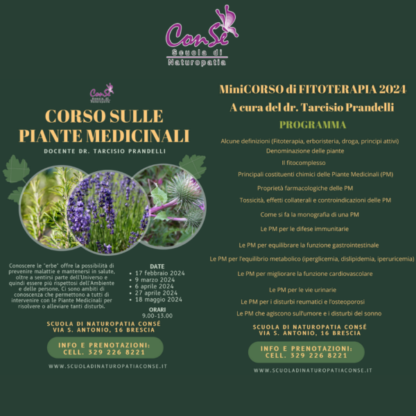 Corso sulle piante medicinali