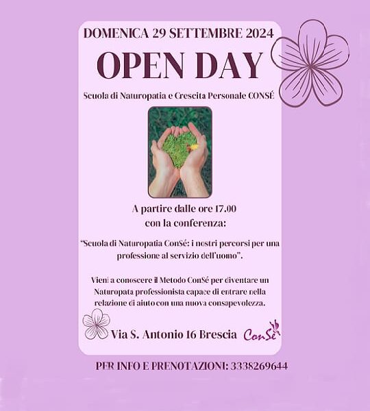 Open Day -Domenica 29 settembre 2024